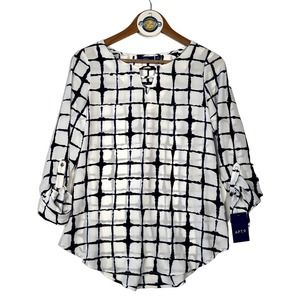 APT. 9 Tie Dye Ladder Front Tunic